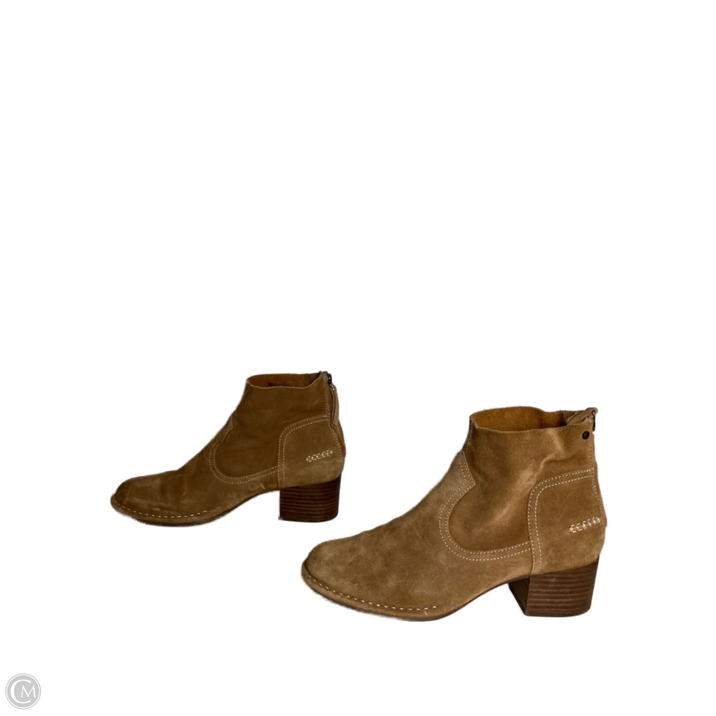 Boots Designer By Ugg In Brown, Size: 8