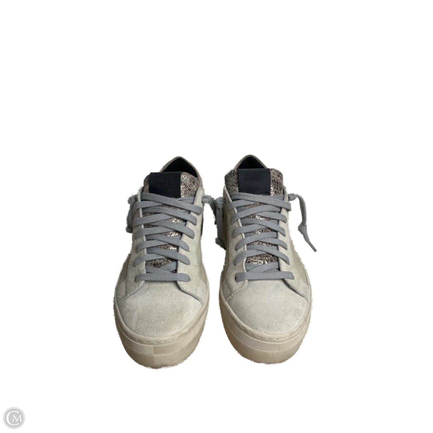 Shoes Sneakers By P448 In Grey, Size: 8.5