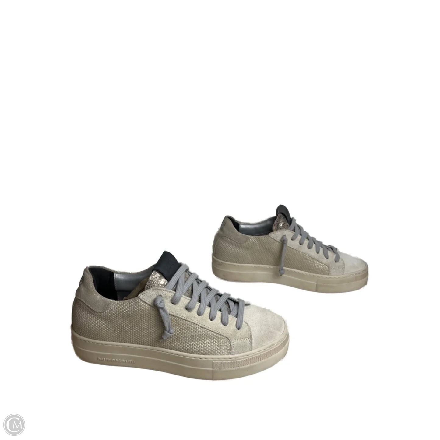 Shoes Sneakers By P448 In Grey, Size: 8.5