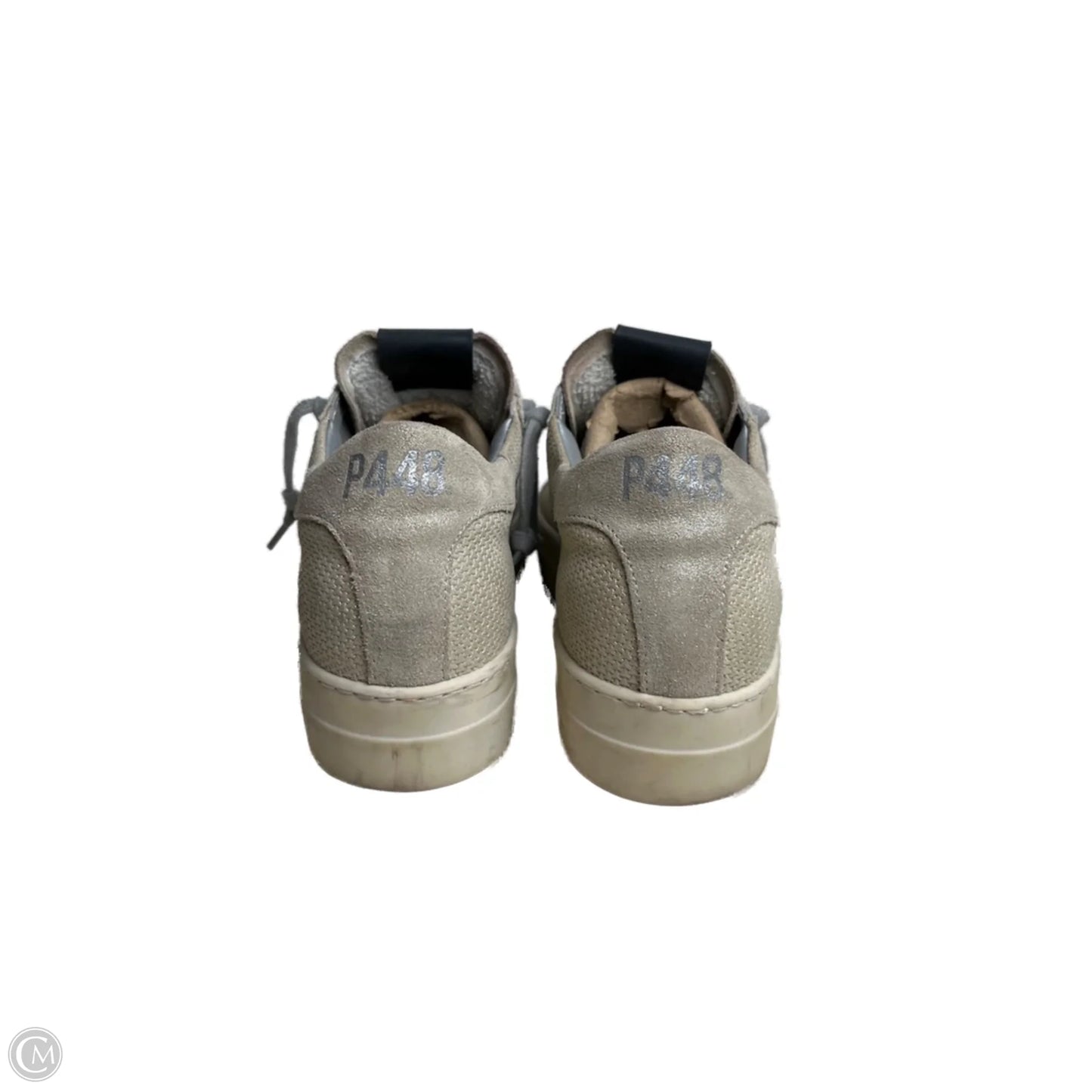 Shoes Sneakers By P448 In Grey, Size: 8.5
