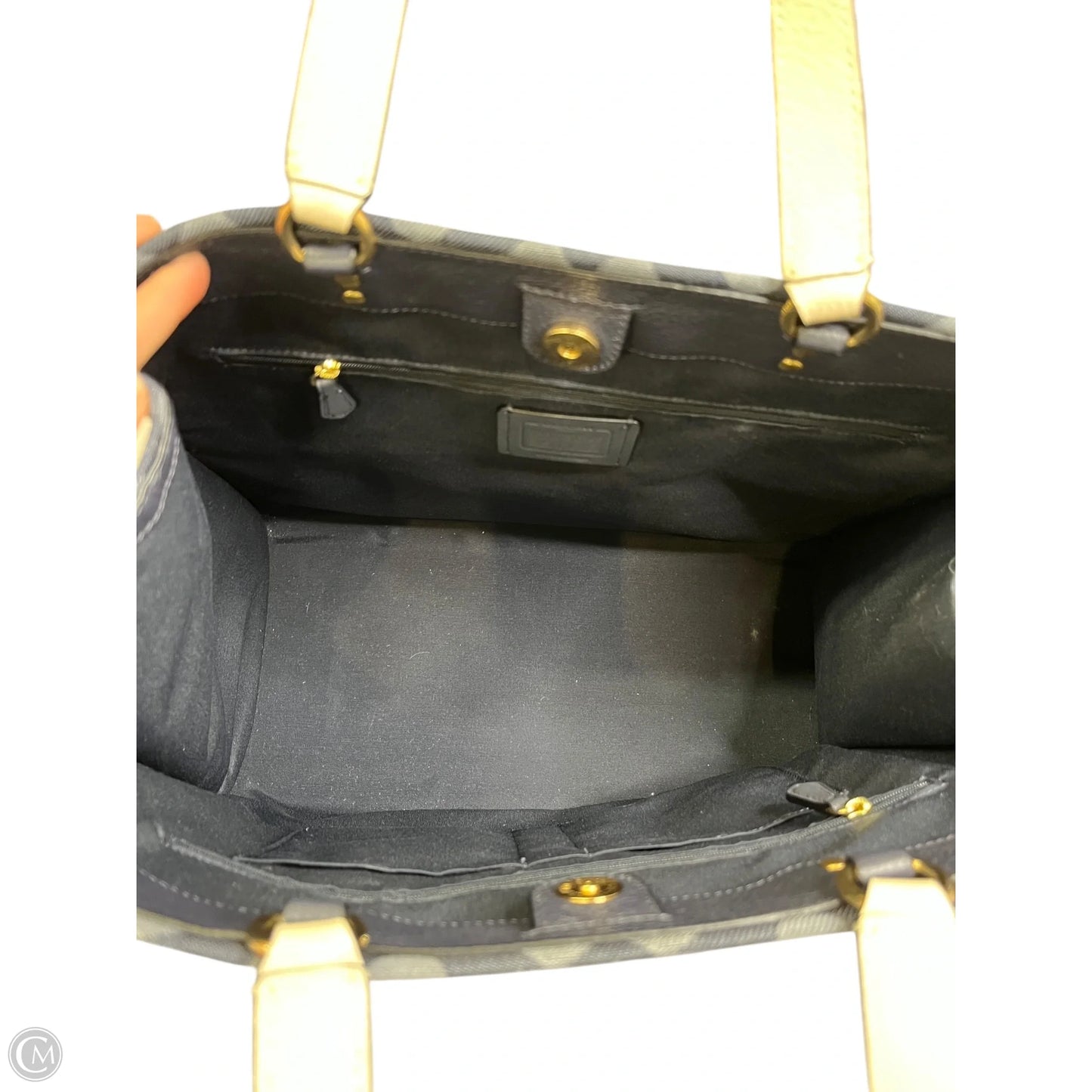 Tote Designer By Coach, Size: Large