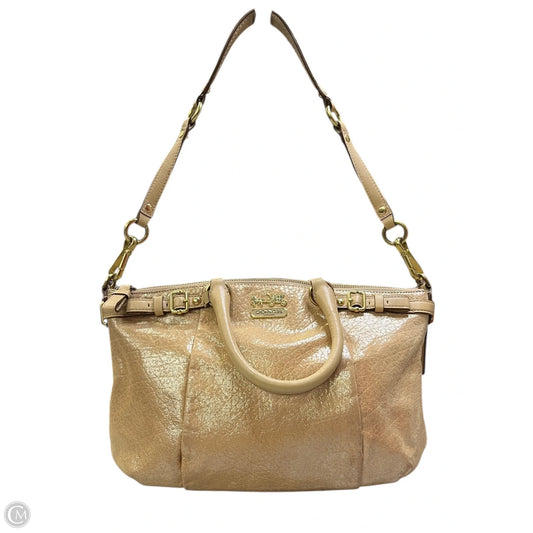 Handbag Designer By Coach, Size: Medium