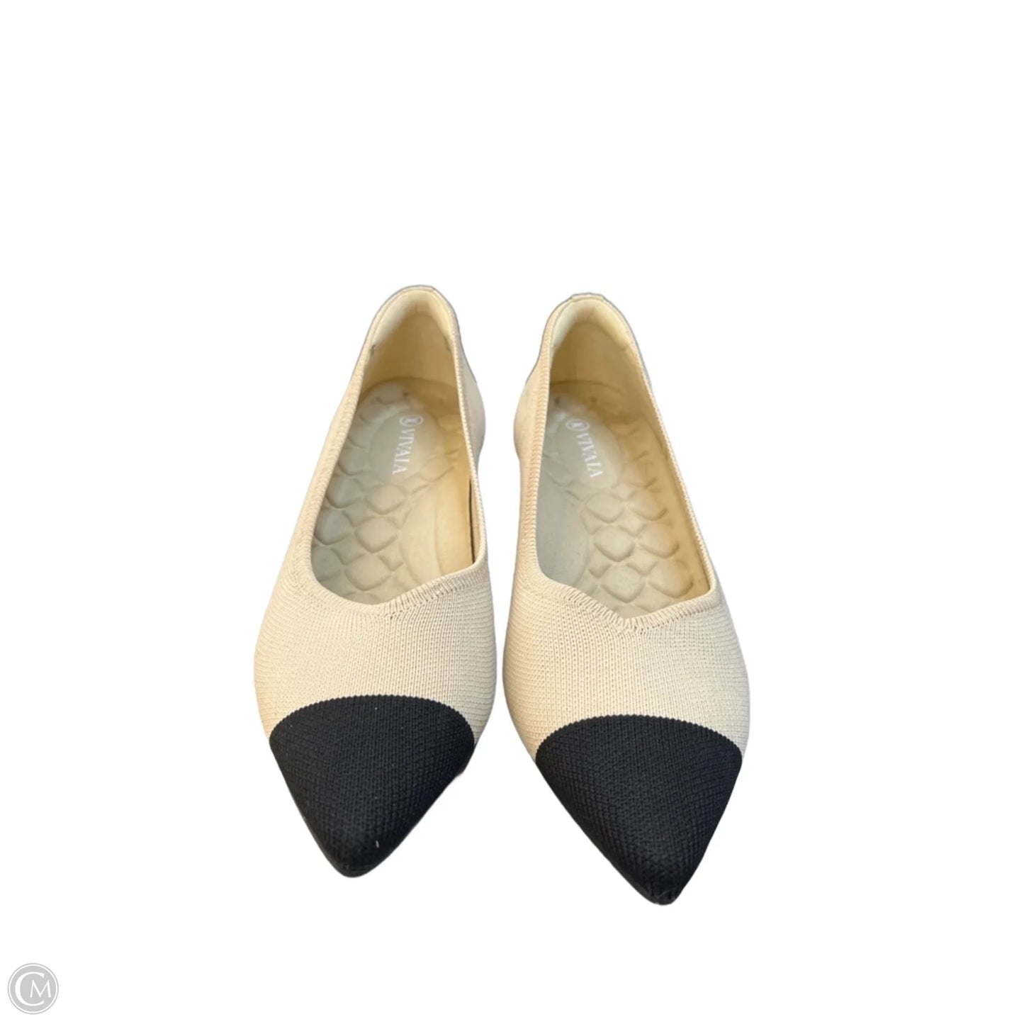 Shoes Heels Kitten By Vivaia In Tan, Size: 8