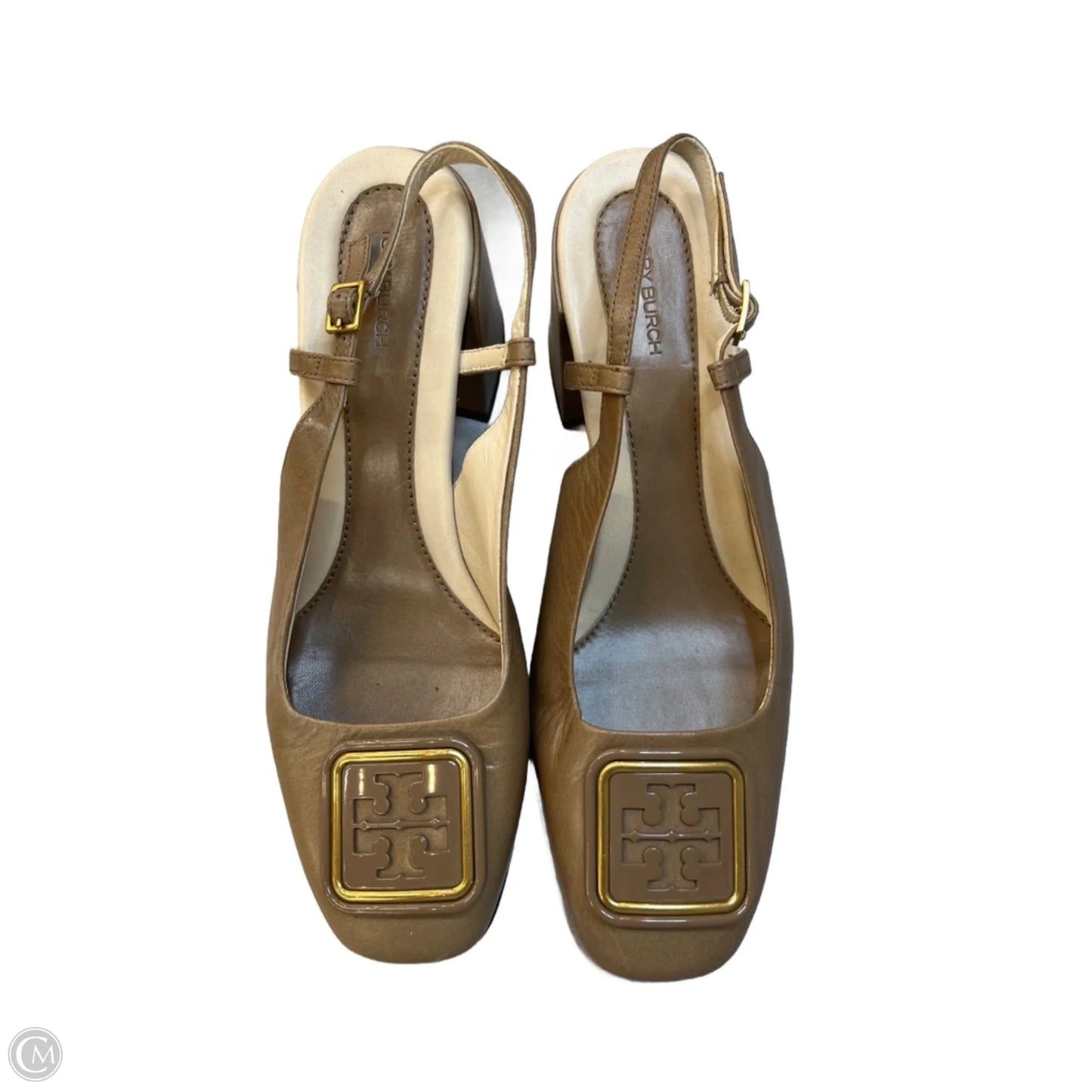 Shoes Designer By Tory Burch In Brown, Size: 9