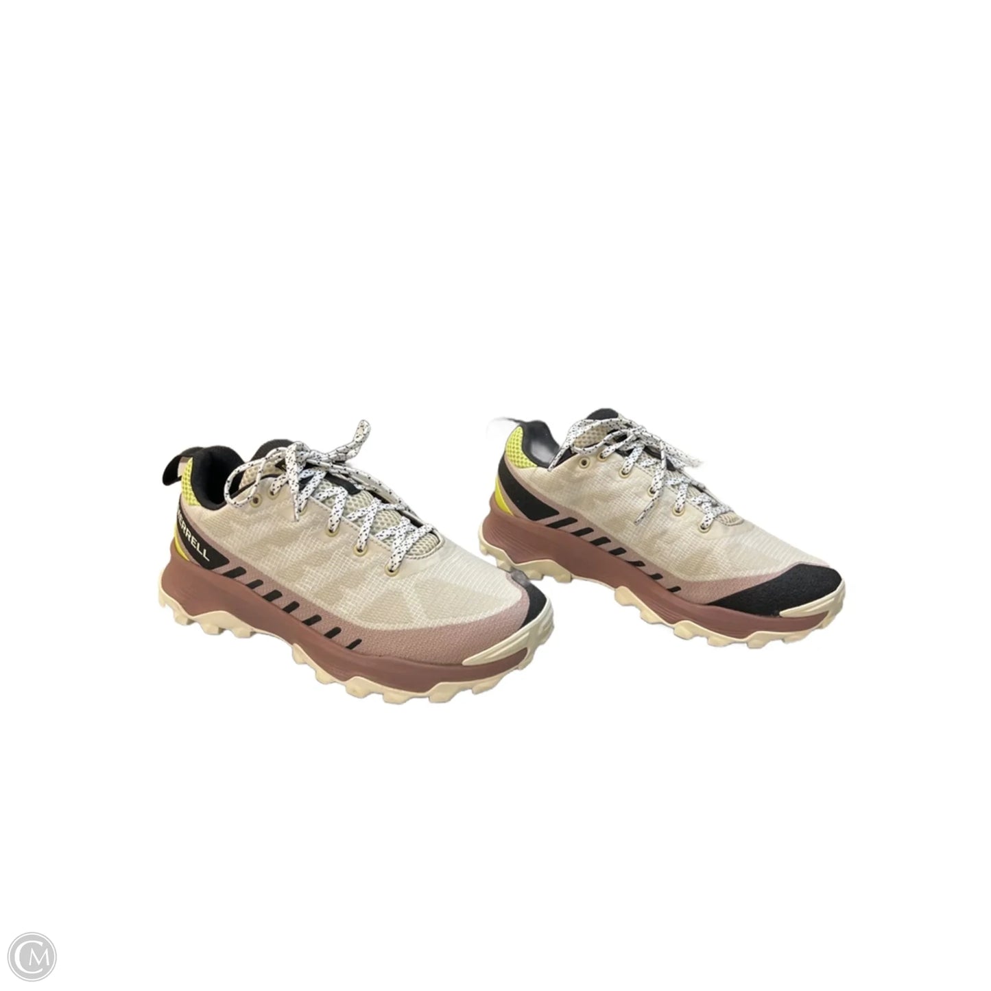 Shoes Athletic By Merrell In Purple & Tan, Size: 8.5