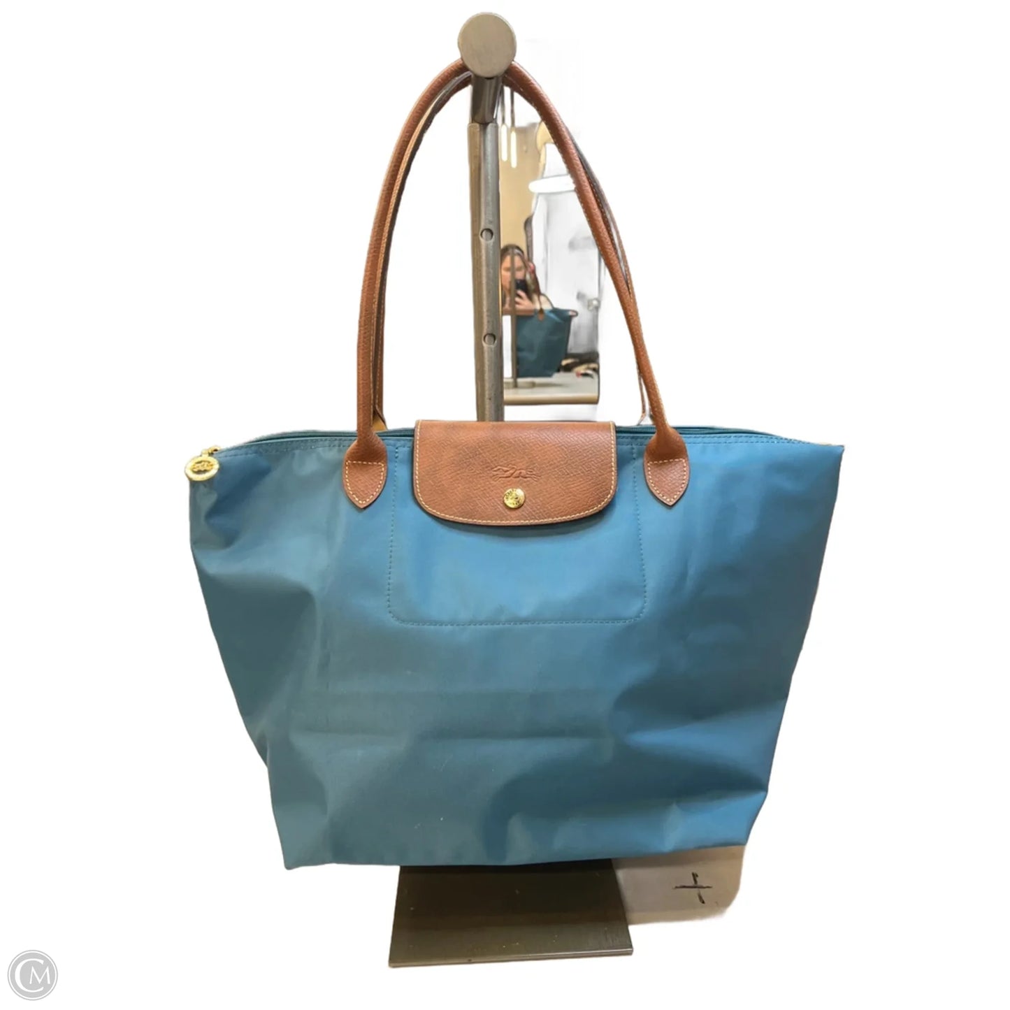 Tote Designer By Longchamp, Size: Large