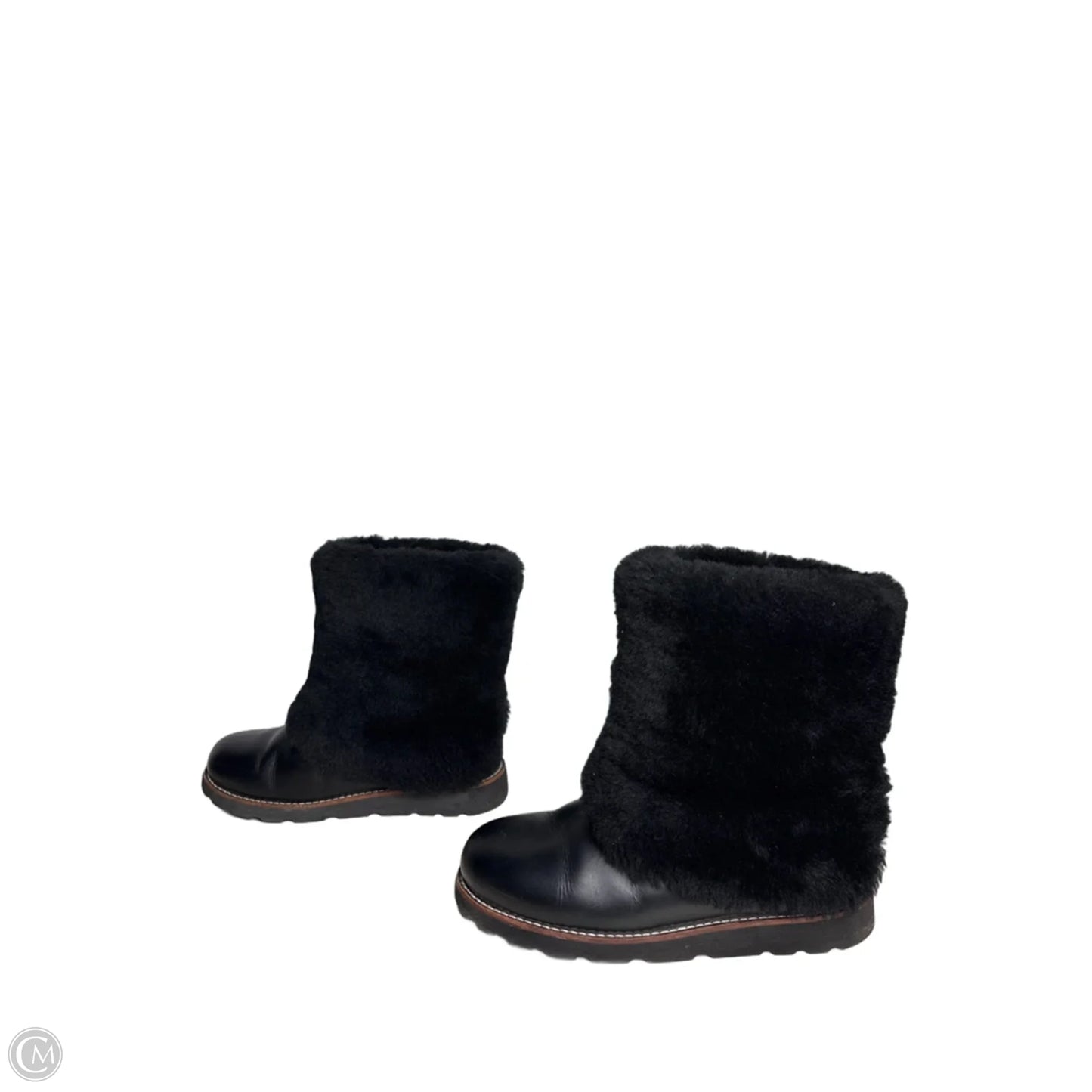 Boots Designer By Ugg In Black, Size: 8