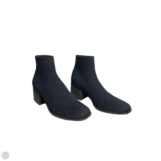 Boots Ankle Heels By Eileen Fisher In Black, Size: 9