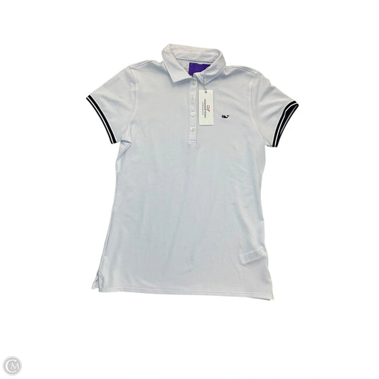 Athletic Top Short Sleeve By Vineyard Vines In White, Size: Xxs