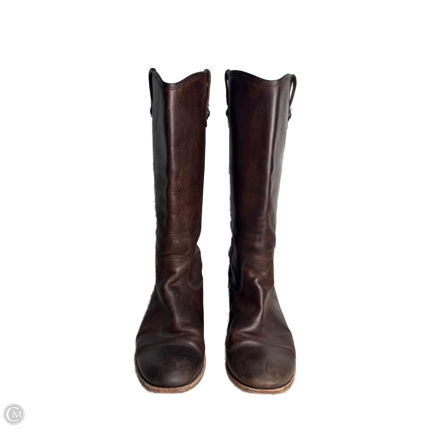 Boots Designer By Frye In Brown, Size: 10