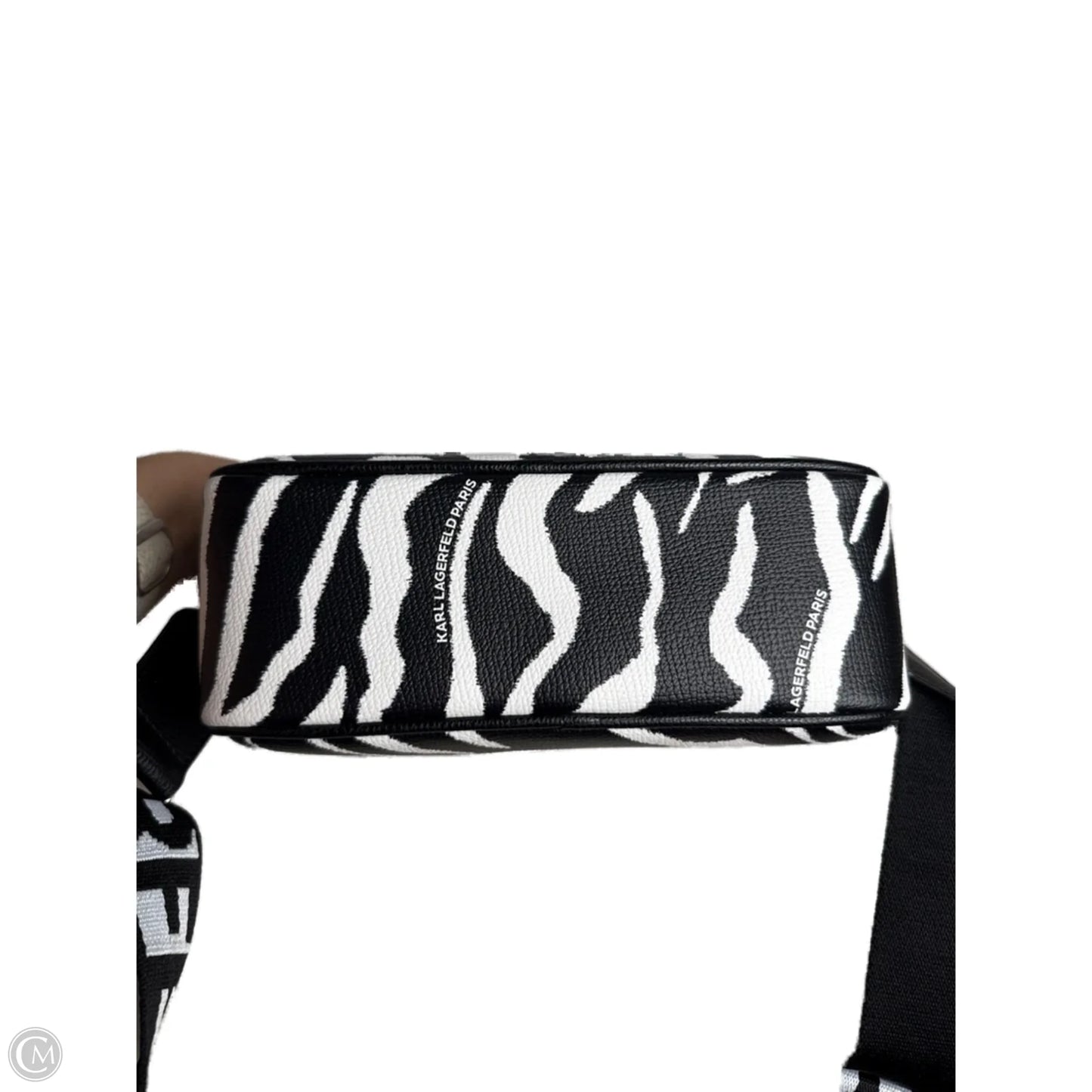 Crossbody Designer By Karl Lagerfeld, Size: Small