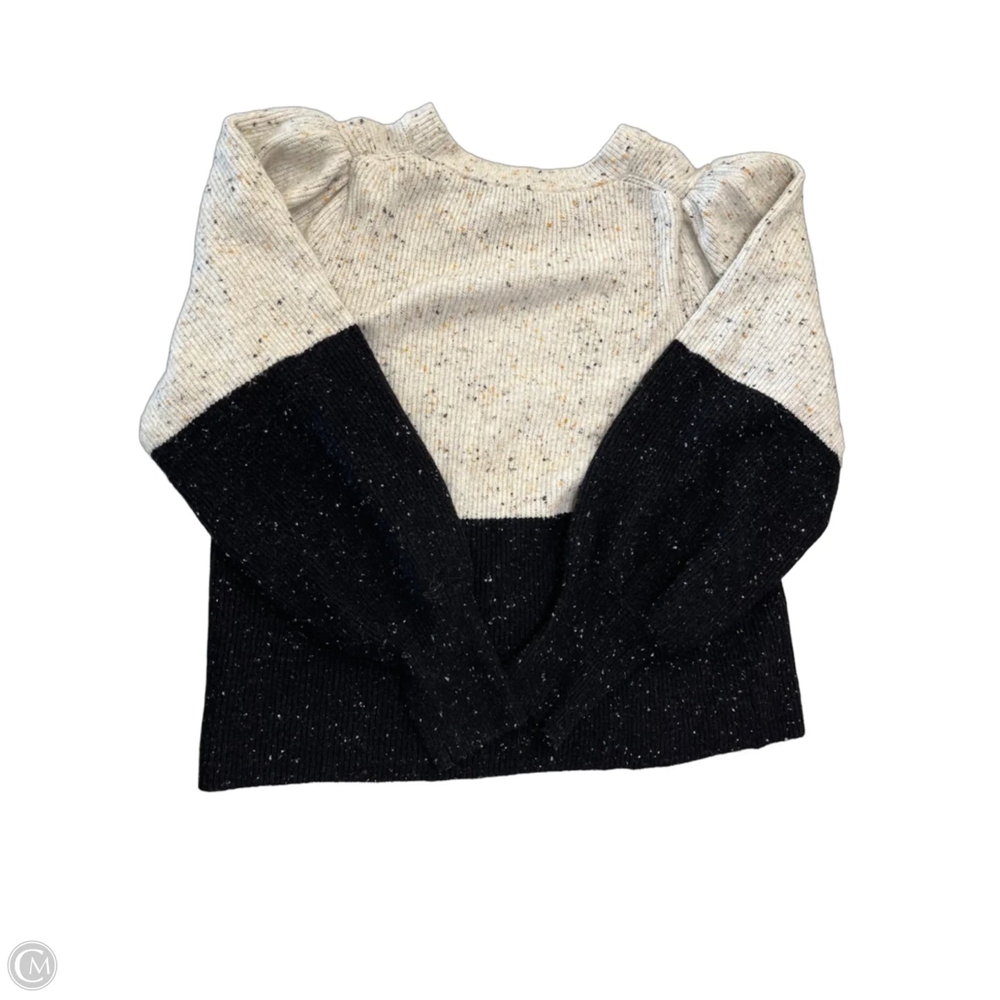Sweater By 1.state In Black & White, Size: Xl