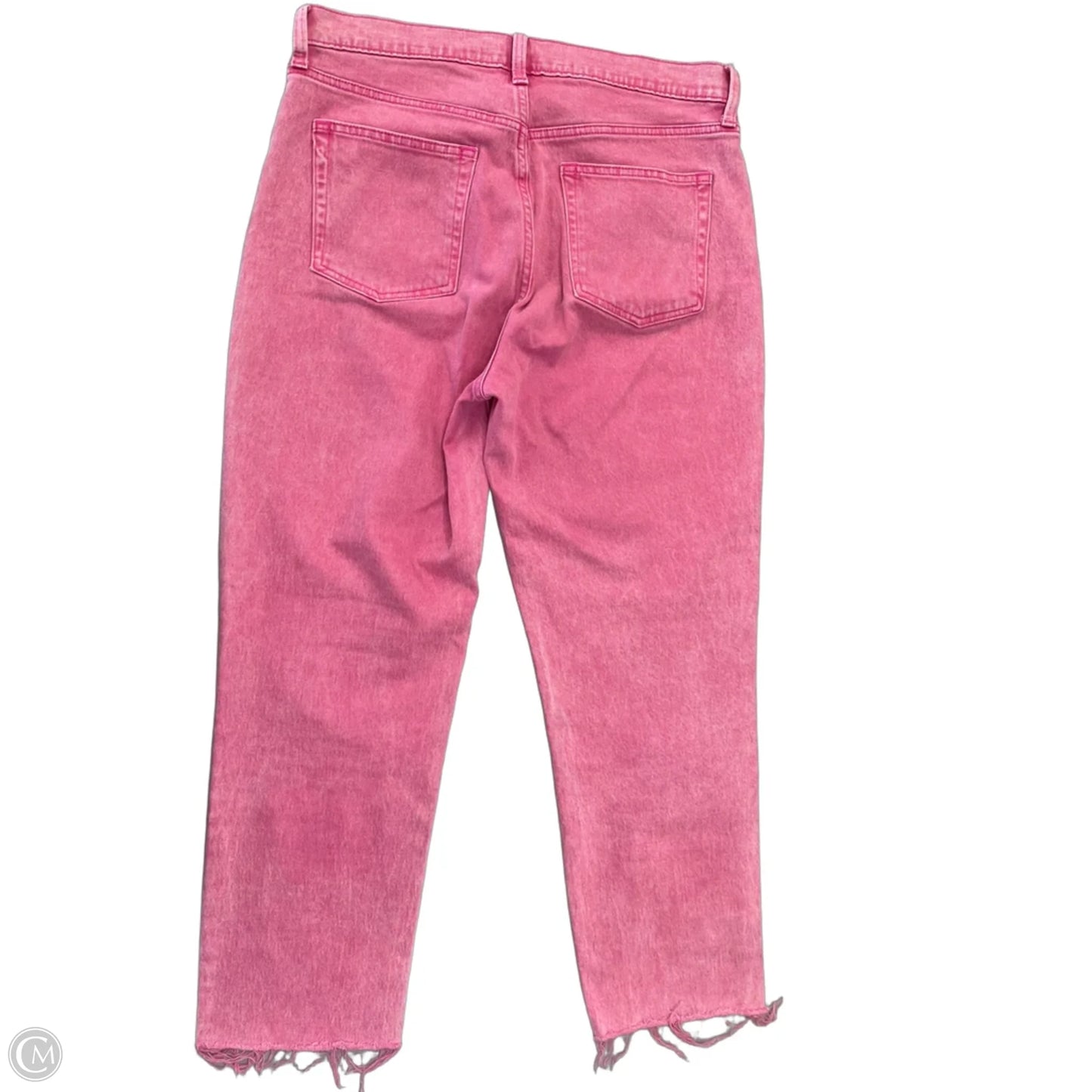 Jeans Straight By Gap In Pink, Size: 14