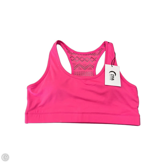 Athletic Bra By Zyia In Pink, Size: Xl