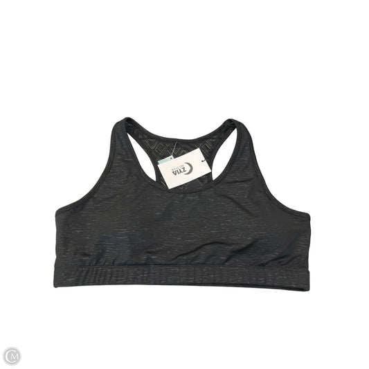 Athletic Bra By Zyia In Black, Size: 3x