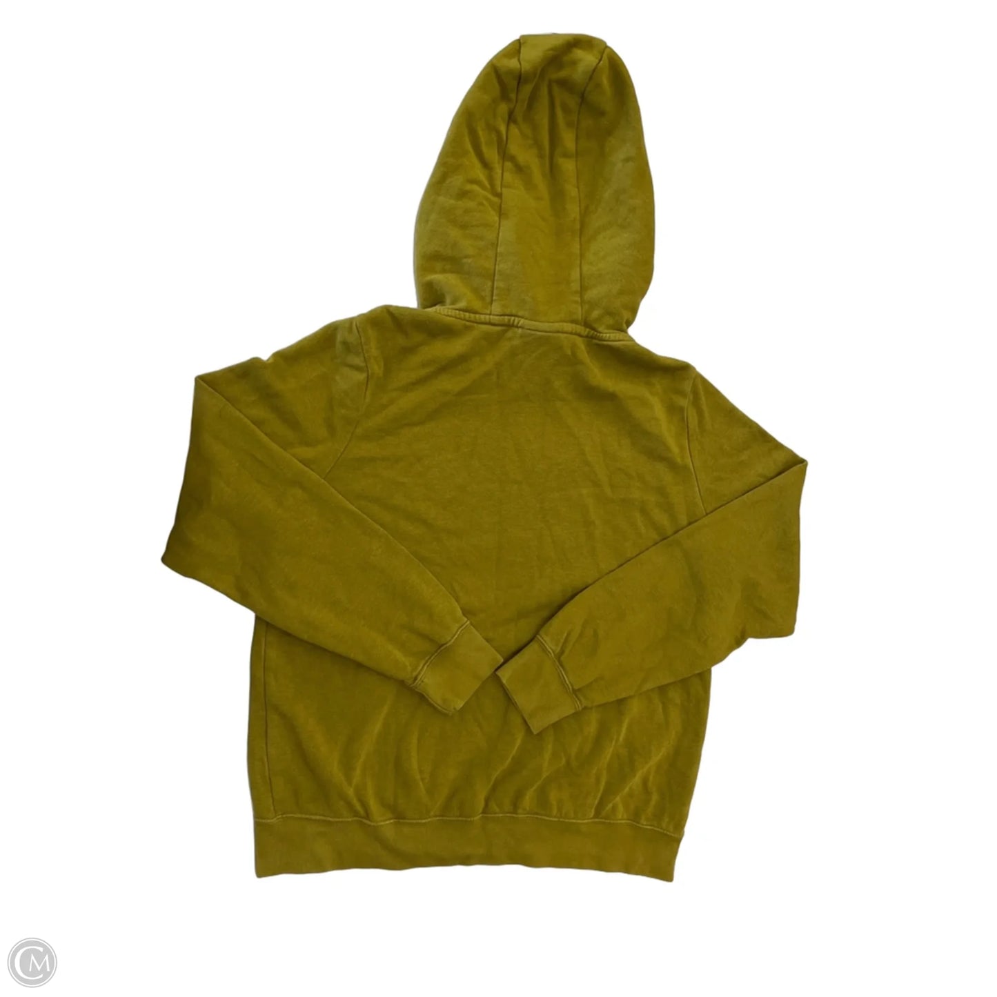 Sweatshirt Hoodie By Nike In Chartreuse, Size: M