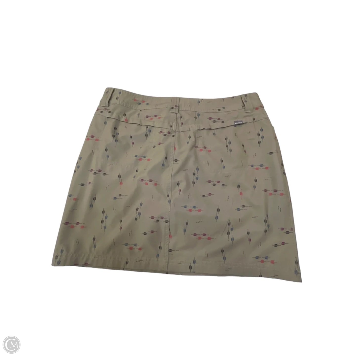 Athletic Skort By Eddie Bauer In Green, Size: M