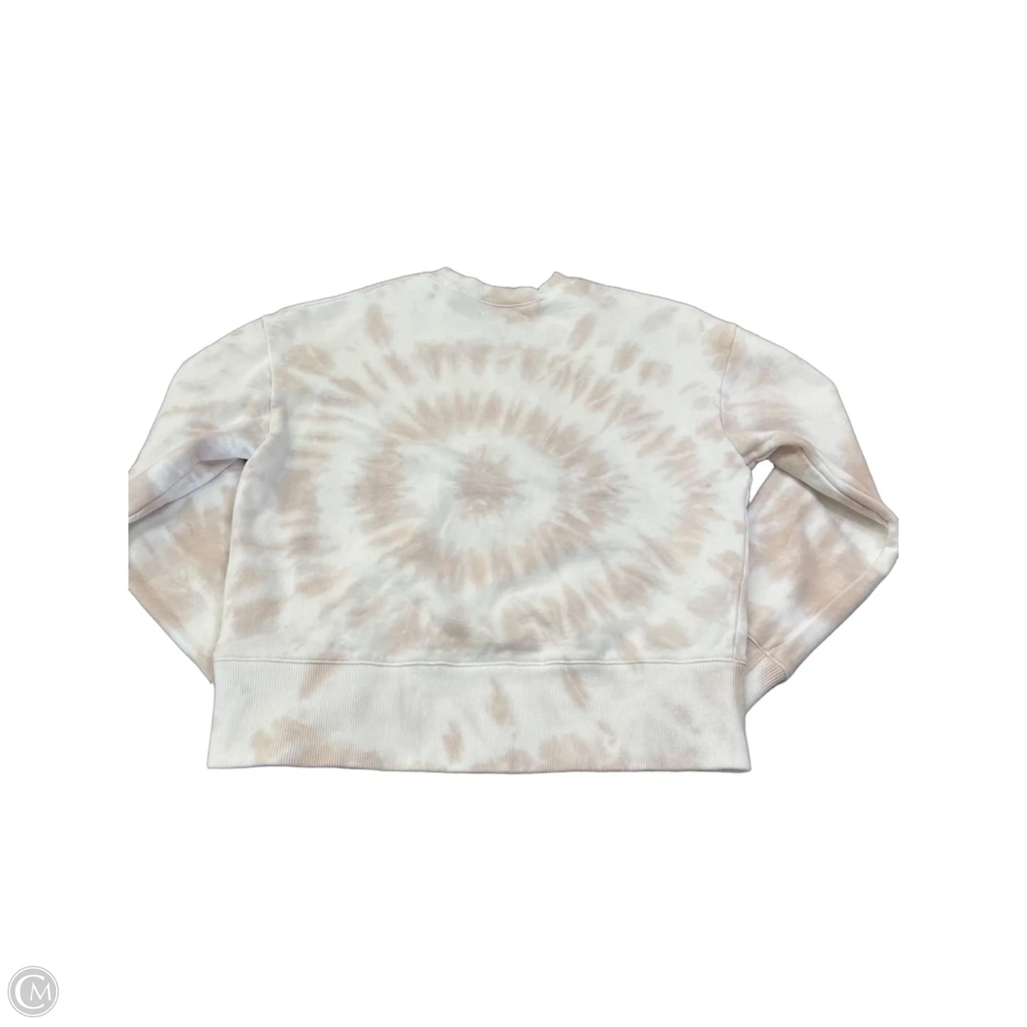 Sweatshirt Crewneck By Madewell In Tie Dye Print, Size: S