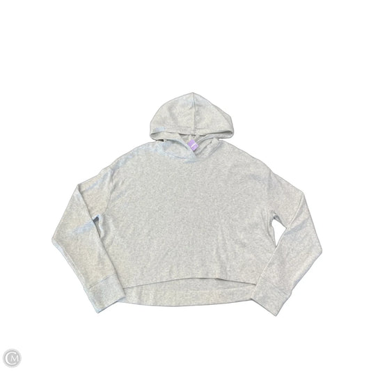 Athletic Top Long Sleeve Hoodie By Athleta In Grey, Size: Xs