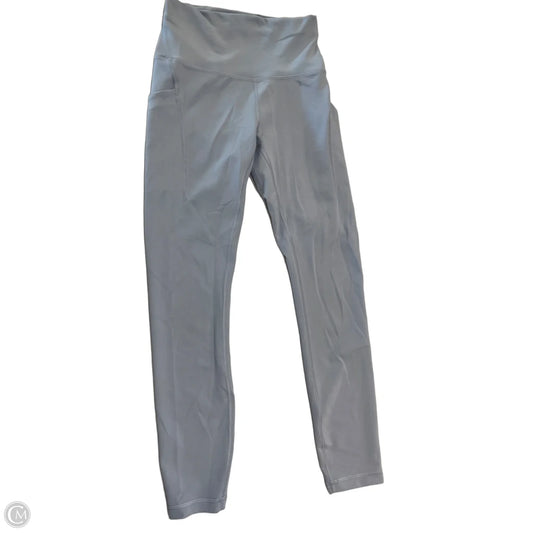Athletic Leggings By Lululemon In Grey, Size: S