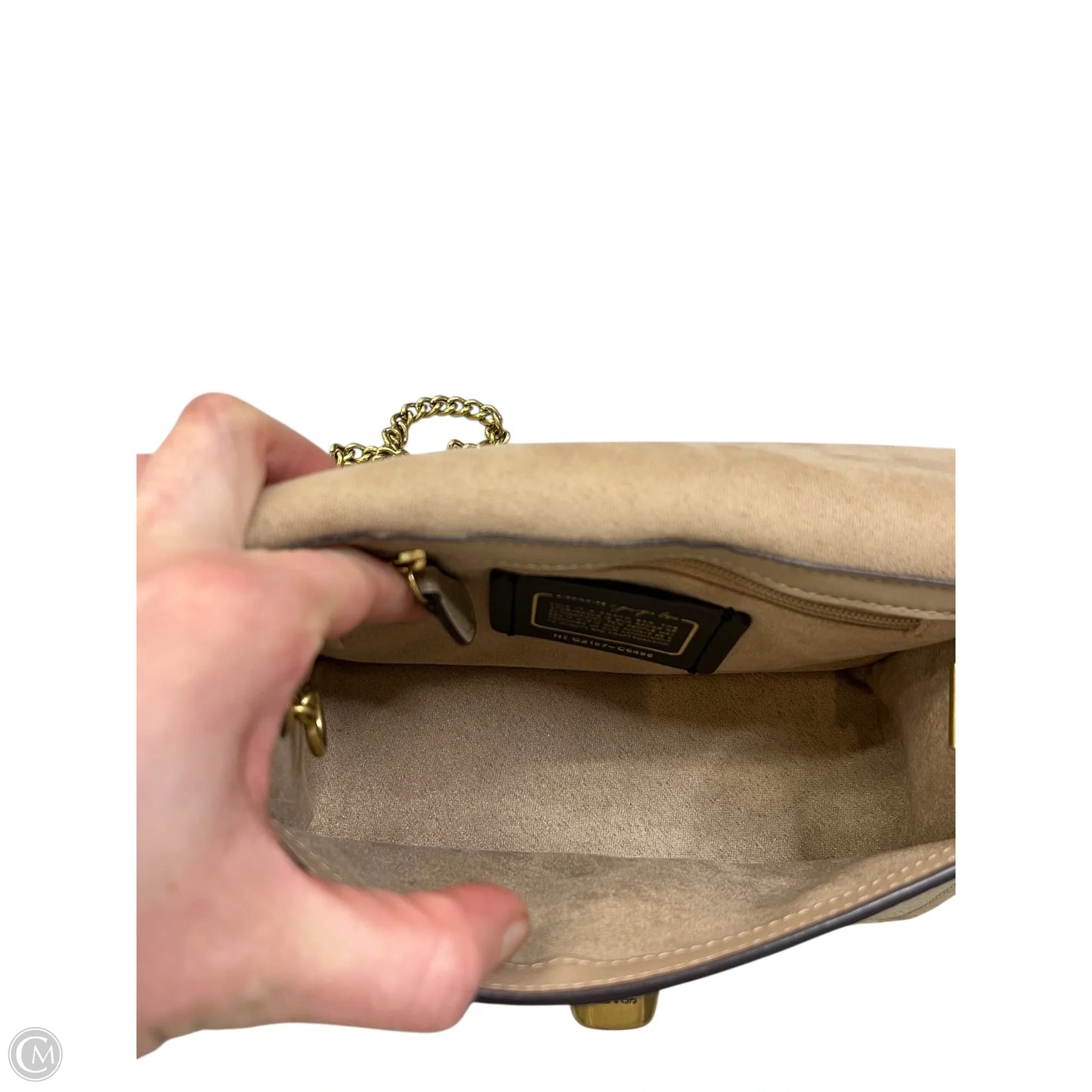 Crossbody Designer By Coach, Size: Small