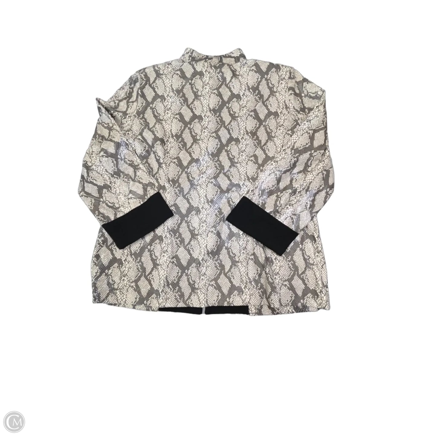Jacket Other By Misook In Animal Print, Size: Xl