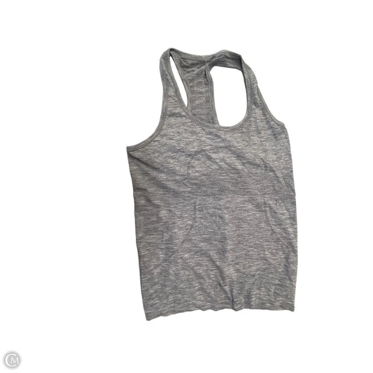 Athletic Tank Top By Lululemon In Grey, Size: L