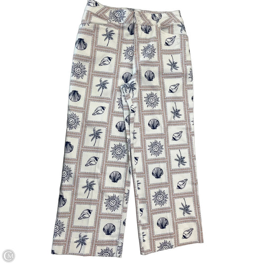 Pants Cropped By Bagatelle In Cream, Size: 8