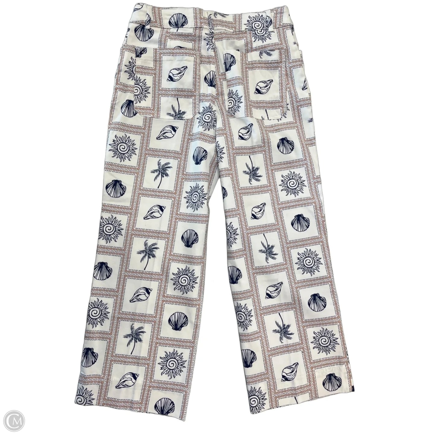 Pants Cropped By Bagatelle In Cream, Size: 8