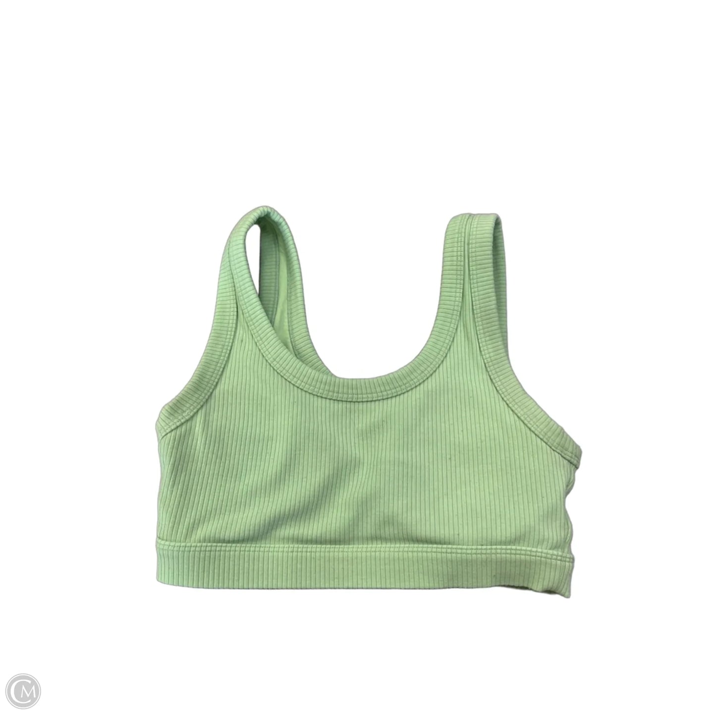 Athletic Bra By Alo In Green, Size: S