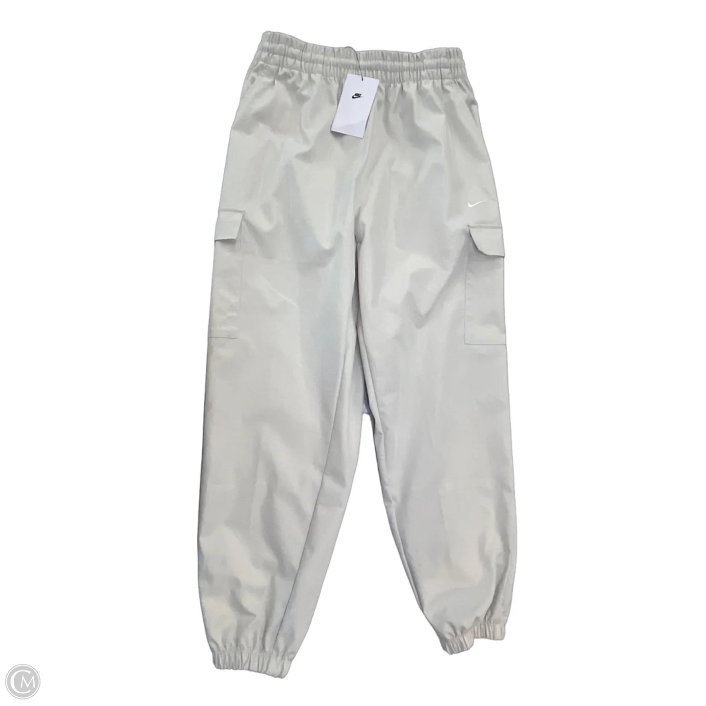 Pants Joggers By Nike In Cream, Size: L
