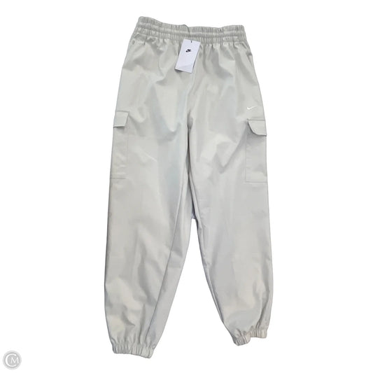 Pants Joggers By Nike In Cream, Size: L