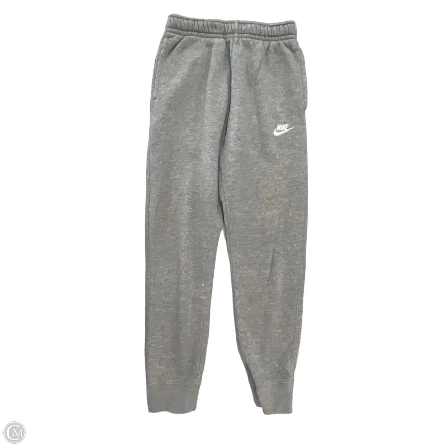 Athletic Pants By Nike In Grey, Size: Xs