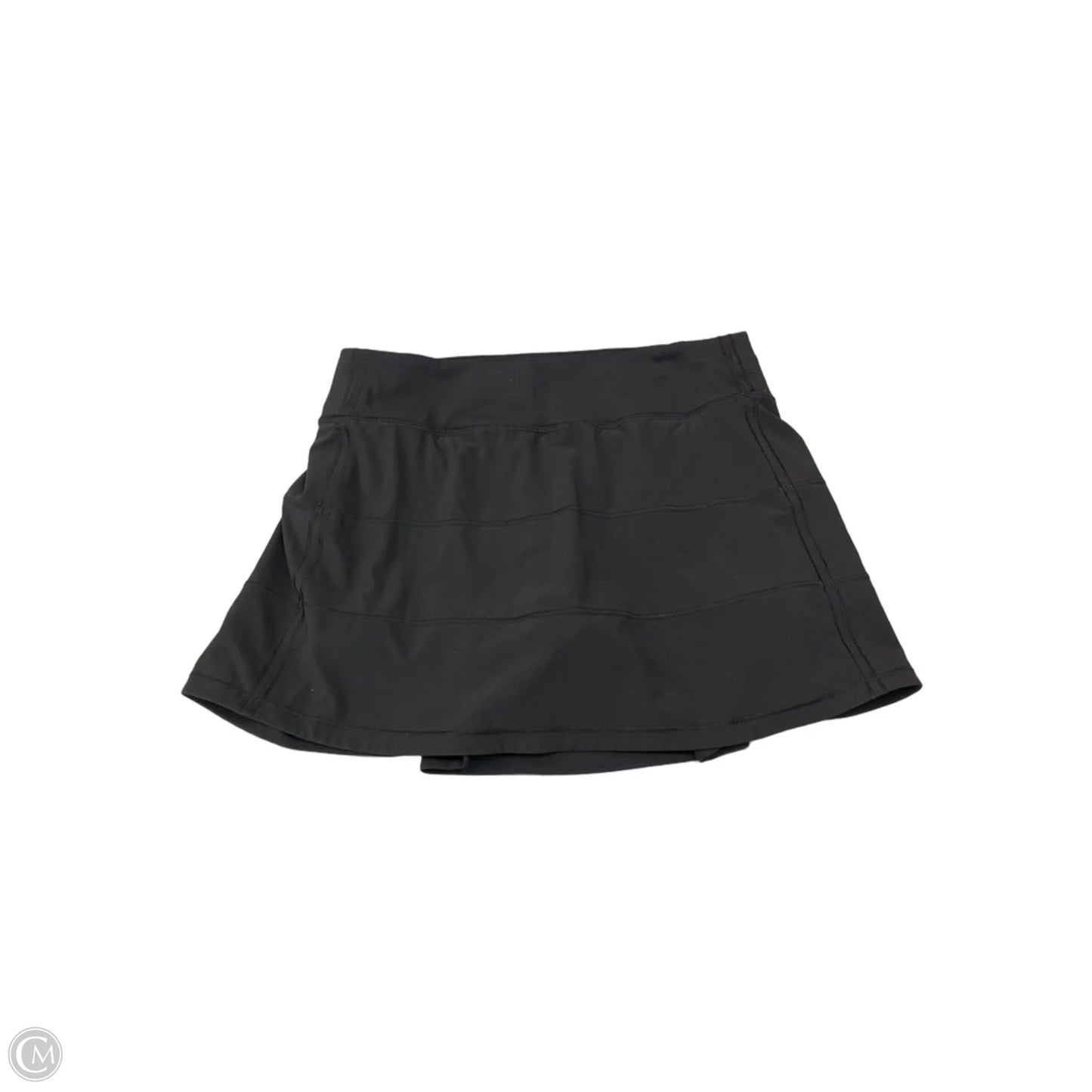 Athletic Skort By Lululemon In Black, Size: S