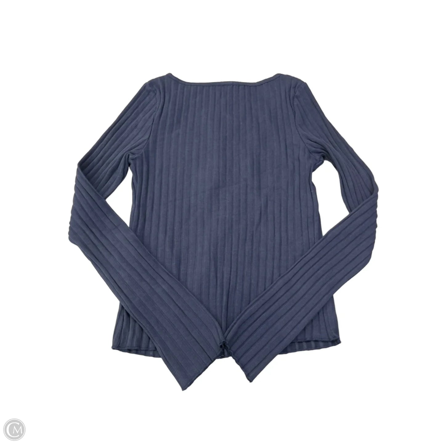 Top Long Sleeve By Free People In Navy, Size: L