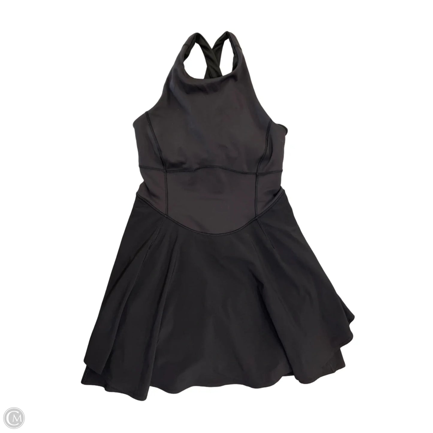 Athletic Dress By Lululemon In Black, Size: S