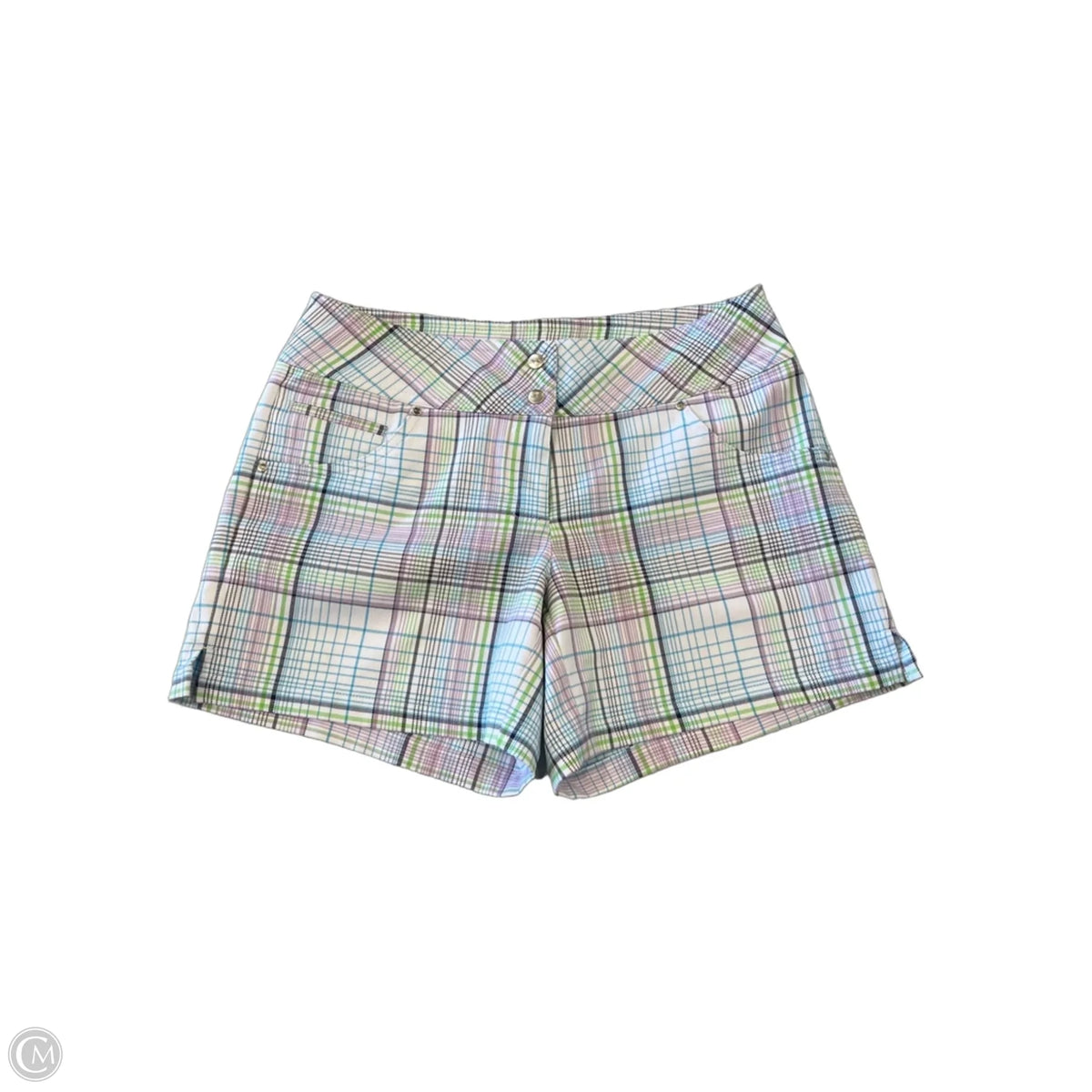 Shorts By Slazenger In Plaid Pattern, Size: S
