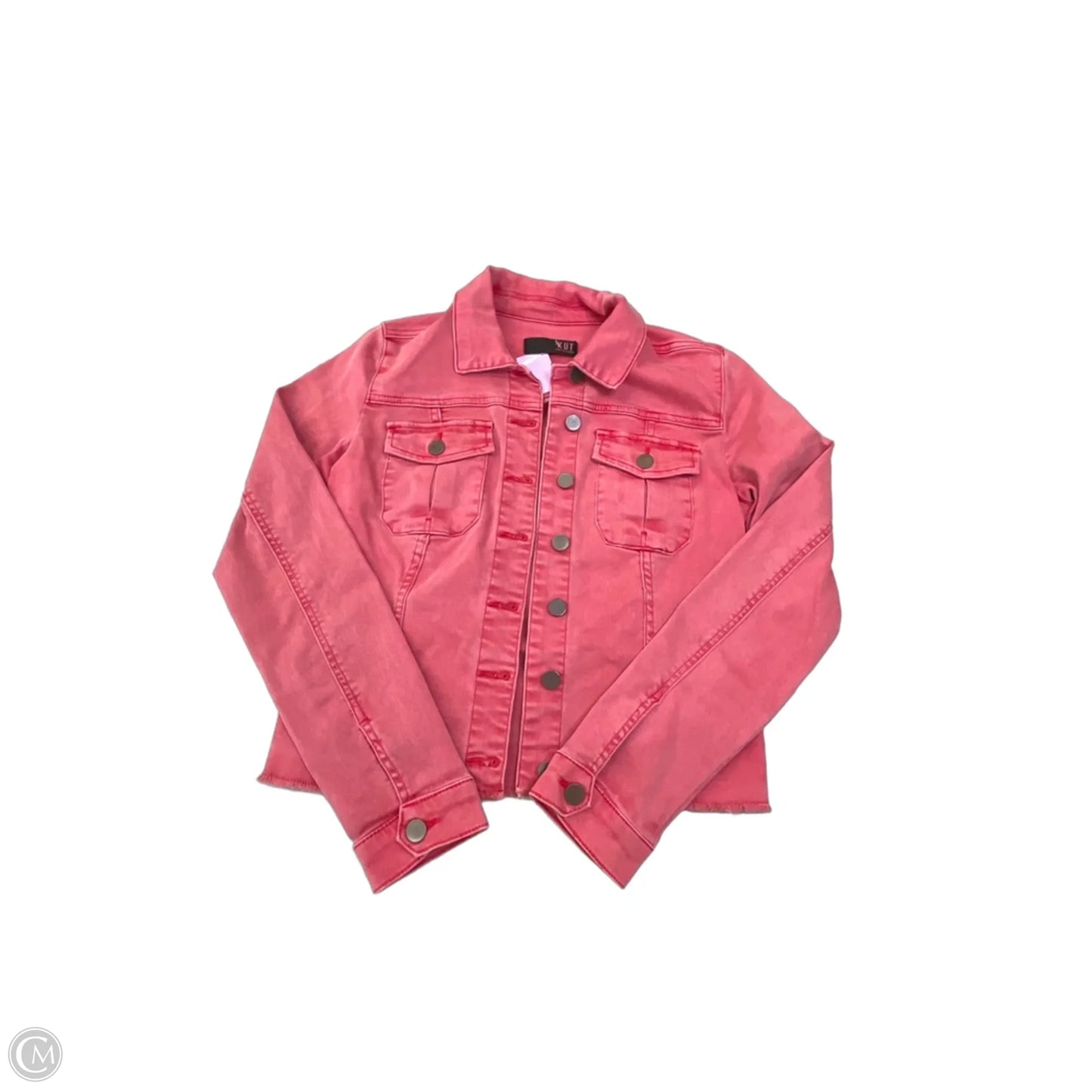 Jacket Denim By Kut In Red, Size: S