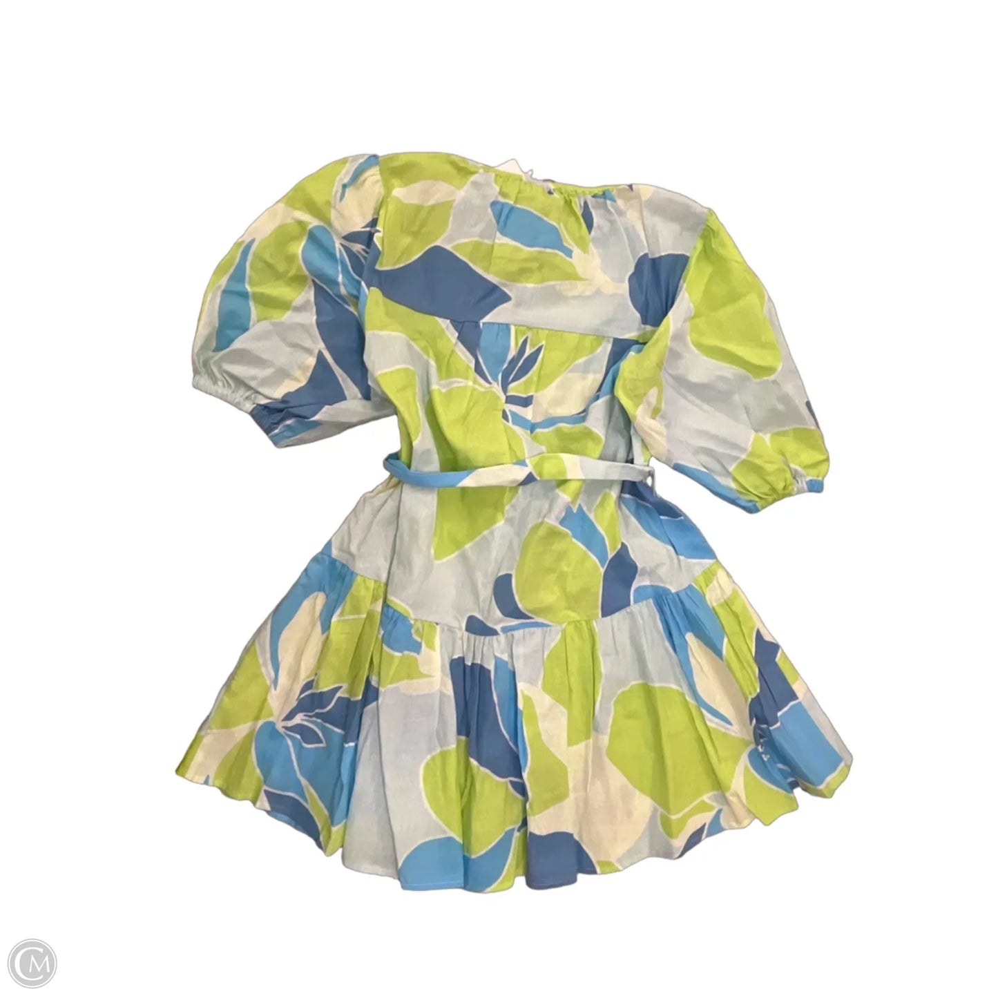 Dress Casual Short By Clothes Mentor In Blue & Green, Size: Xs