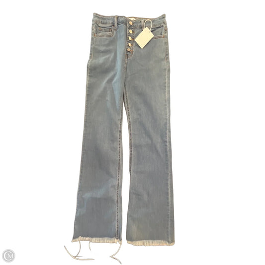 Jeans Flared By Cello In Blue Denim, Size: 10