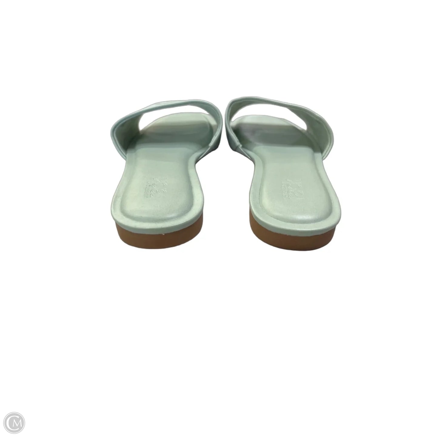 Sandals Flats By Nordstrom In Aqua, Size: 7