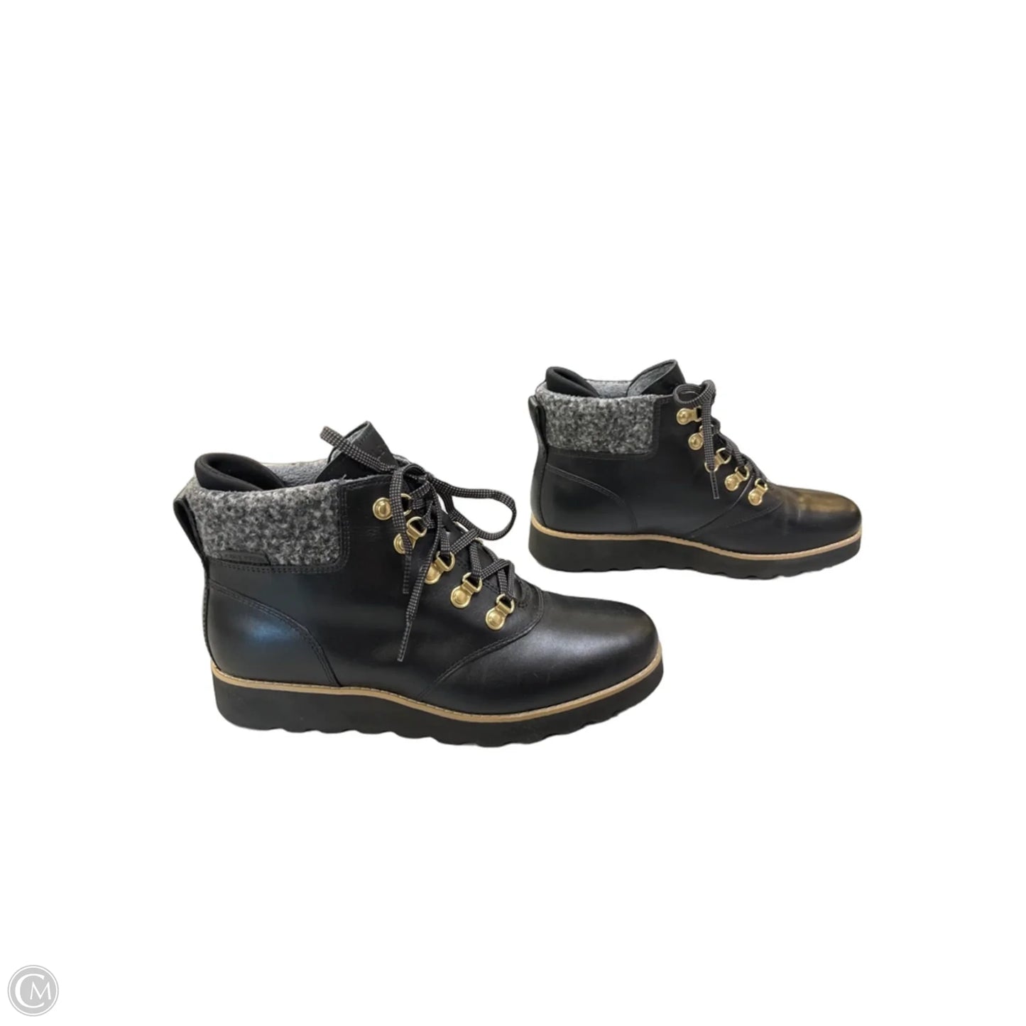 Boots Ankle Flats By Cole-haan In Black, Size: 7