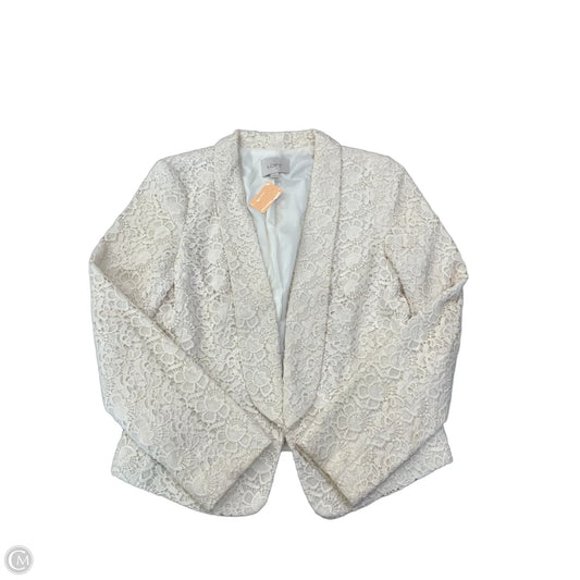 Blazer By Loft In Cream, Size: S