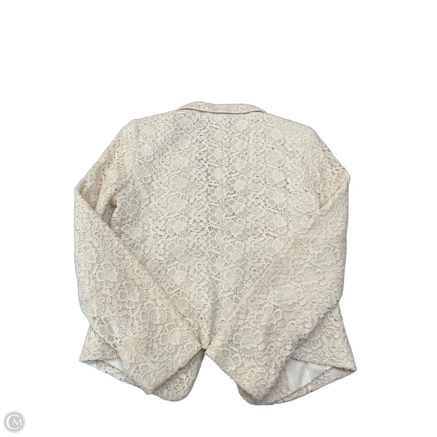 Blazer By Loft In Cream, Size: S