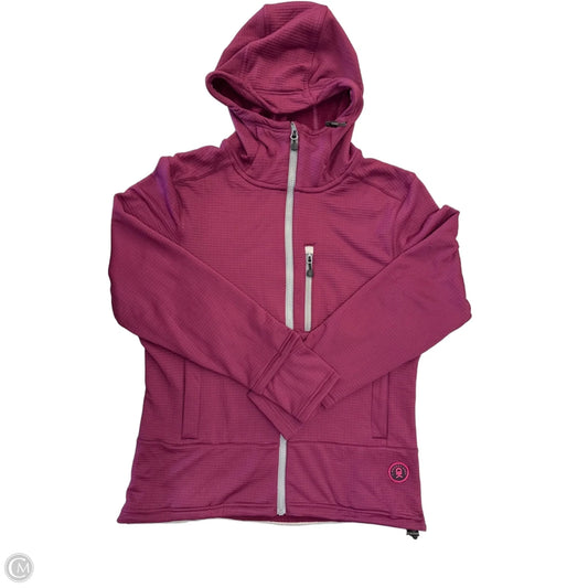 Athletic Jacket By Cmc In Purple, Size: M