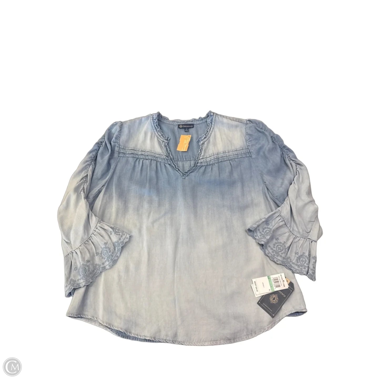 Top Long Sleeve By Democracy In Blue, Size: L
