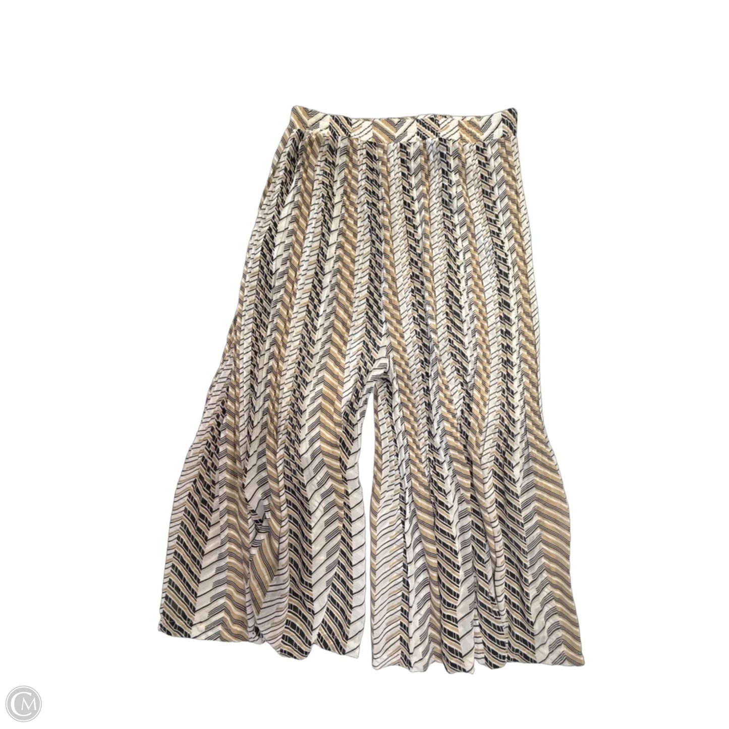 Pants Dress By Sisters In Brown & Cream, Size: M