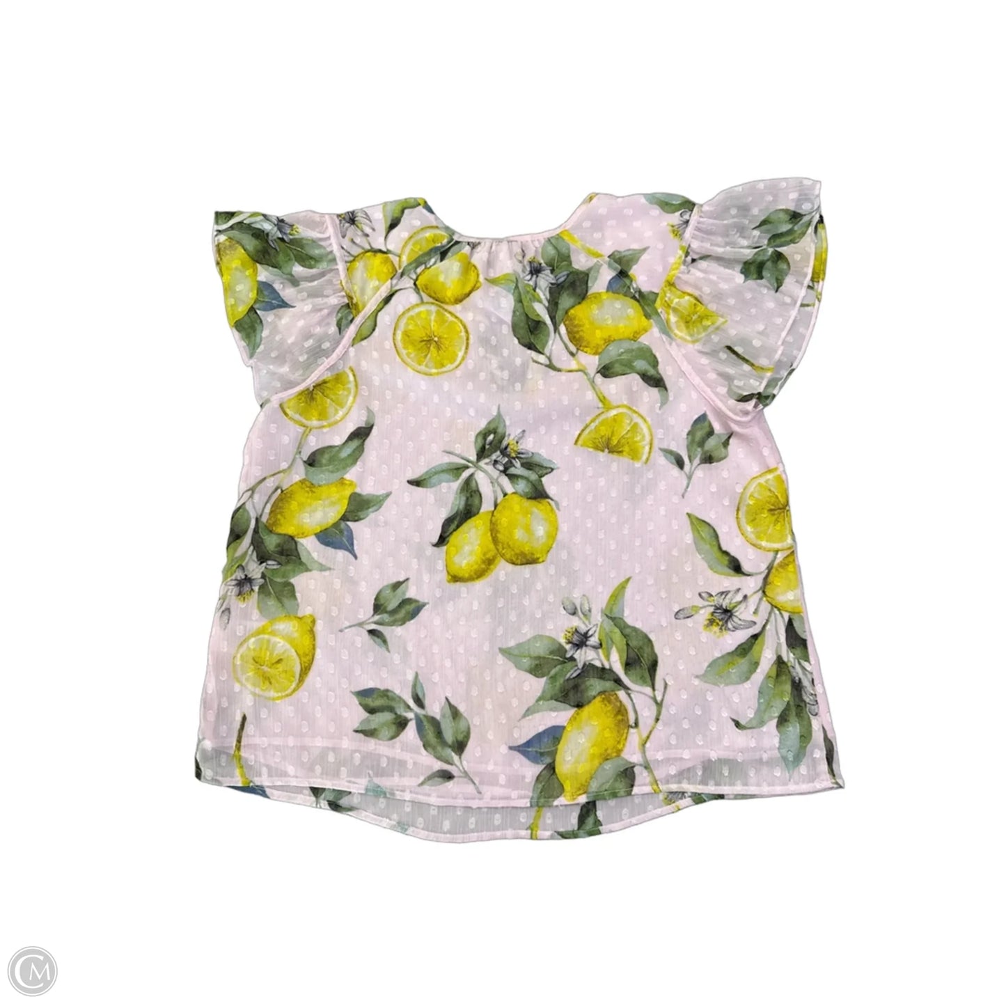 Blouse Short Sleeve By Joie In Pink, Size: Xs