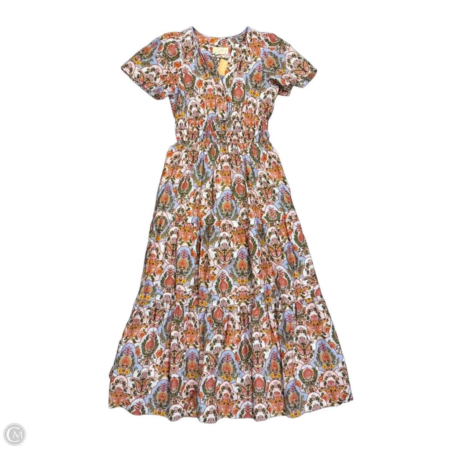 Dress Casual Maxi By Anthropologie In Floral Print, Size: Xs