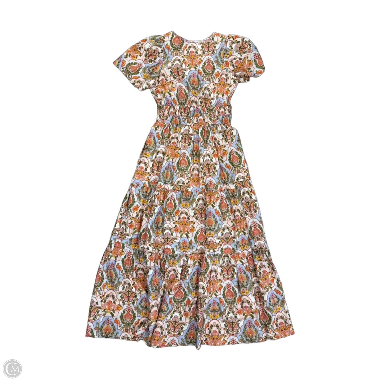 Dress Casual Maxi By Anthropologie In Floral Print, Size: Xs